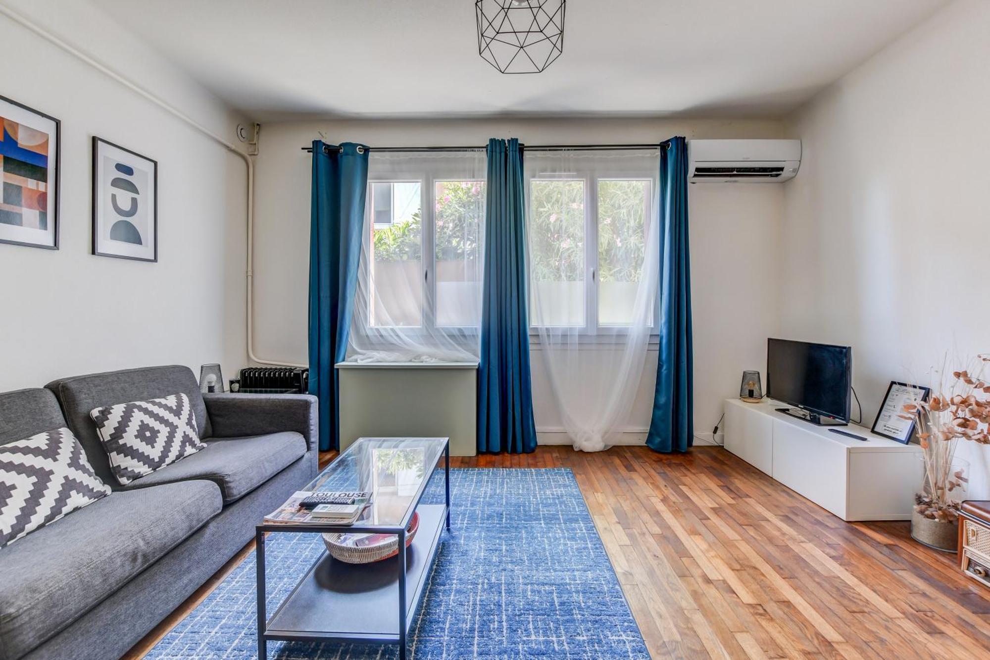 La Maison Bleue 65 M2 , Coeur Des Minimes A Toulouse Exterior foto